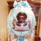 Wertvolle Hände Baby Boy Aufkleber