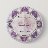 Wertvolle Hochzeit Button (Vorderseite)