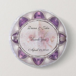 Wertvolle Hochzeit Button
