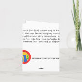 Wertvolle Hunde-Reihe:  Marron Karte (Rückseite)