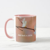 Wertvolle japanische Apricot-Blume Tasse (Links)