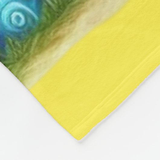 Wertvolle Jungtiere Fleece Blankon (Ecke)