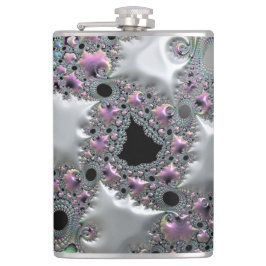 Wertvolle Juwelen Vinyl Wrapped Flask Flachmann