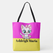 WERTVOLLE KITTEN Tasche - Sehen Sie zurück! (Rückseite)