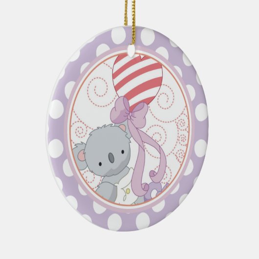 Wertvolle koala Baby's First Christmas Ornament (Rechts)