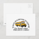 Wertvolle Ladung Postkarte (Vorne/Hinten)
