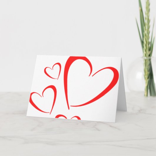 wertvolle Liebe und Lachen Karte (Vorderseite)