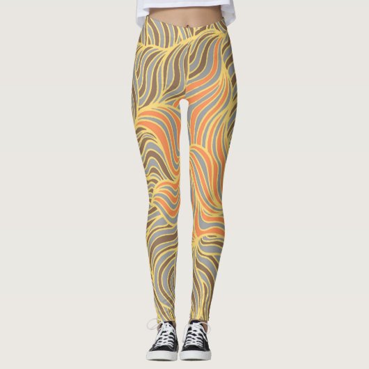 Wertvolle Metalle Leggings (Vorderseite)