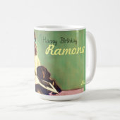 Wertvolle Moment-Dackelhundkaffee-Tee-Tasse Kaffeetasse (VorderseiteRechts)