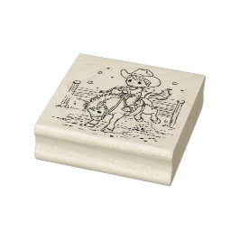 Wertvolle Moments Rodeo Rubber Briefmarke Gummistempel