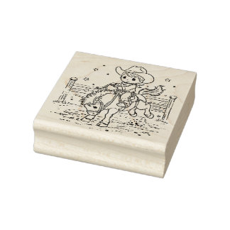 Wertvolle Moments Rodeo Rubber Briefmarke Gummistempel