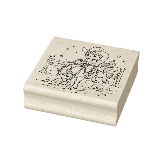 Wertvolle Moments Rodeo Rubber Briefmarke Gummistempel (Stempel)