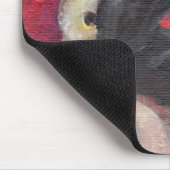 Wertvolle Mops-Mausunterlage Mousepad (Ecke)