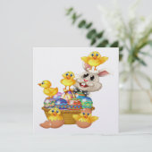 Wertvolle Ostereinladung Einladung (Stehend Vorderseite)