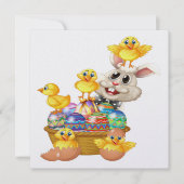 Wertvolle Ostereinladung Einladung (Vorderseite)