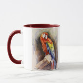 Wertvolle Parrot-Tasse Tasse (Links)