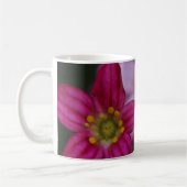 Wertvolle rosa Blume Kaffeetasse (Links)