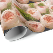 Wertvolle Rosen Geschenkpapier (Rolleneckpunkt)