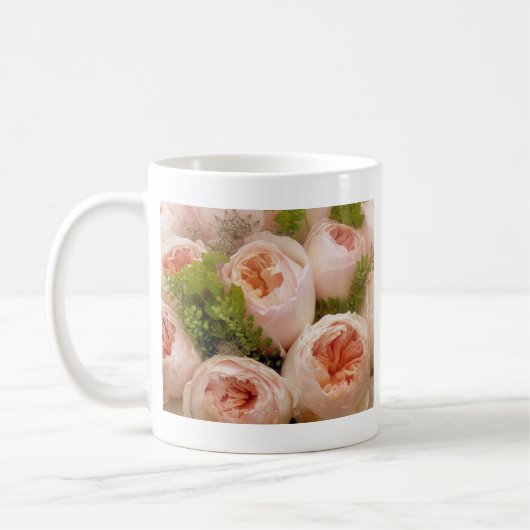 Wertvolle Rosen Kaffeetasse (Links)