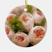 Wertvolle Rosen Keramikornament (Vorne)