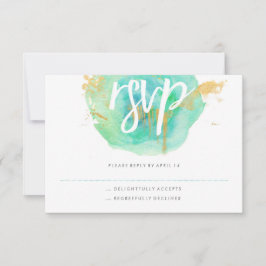 Wertvolle RSVP-Karte RSVP Karte