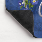 Wertvolle Schmetterlings-Initiale M Mousepad (Ecke)