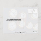 Wertvolle Seeschiffahruhren und Barometer Postkarte (Rückseite)