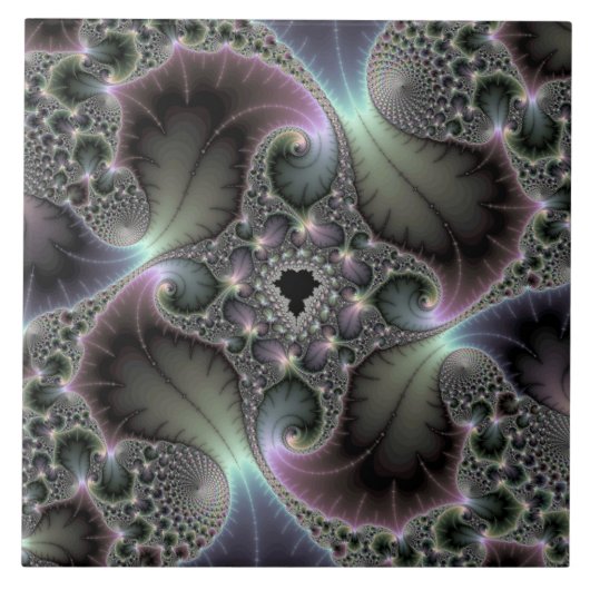 Wertvolle Spirale Fliese (Vorderseite)