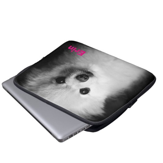 Wertvolle Spitz-Laptop-Hülse Laptopschutzhülle (Vorne Knopf)