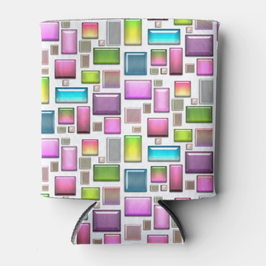 Wertvolle Steine und Perlmutt Dosenkühler (Vorderseite)