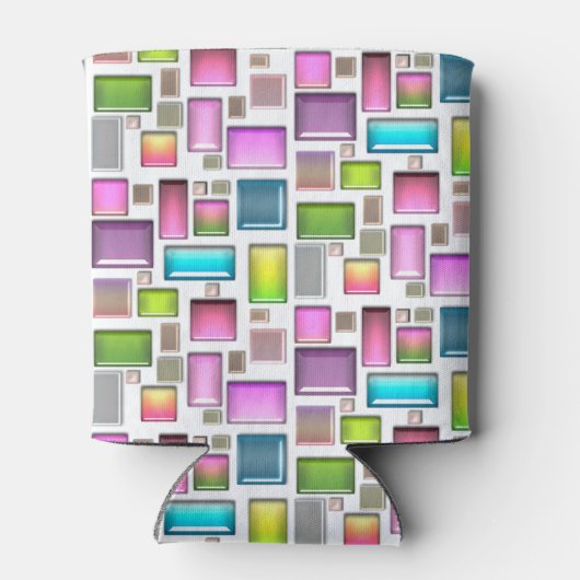 Wertvolle Steine und Perlmutt Dosenkühler (Rückseite)