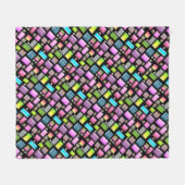 Wertvolle Steine und Perlmutt Fleecedecke (Vorderseite (Horizontal))