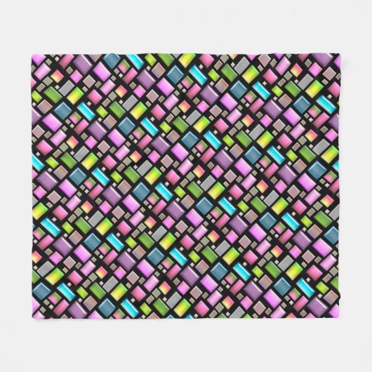 Wertvolle Steine und Perlmutt Fleecedecke (Vorderseite (Horizontal))