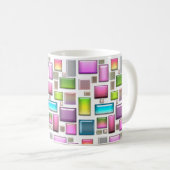 Wertvolle Steine und Perlmutt Kaffeetasse (VorderseiteRechts)