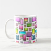 Wertvolle Steine und Perlmutt Kaffeetasse (Links)