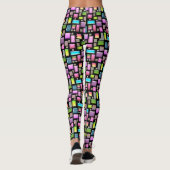Wertvolle Steine und Perlmutt Leggings (Rückseite)