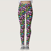 Wertvolle Steine und Perlmutt Leggings (Vorderseite)