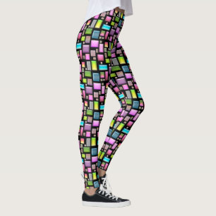 Wertvolle Steine und Perlmutt Leggings