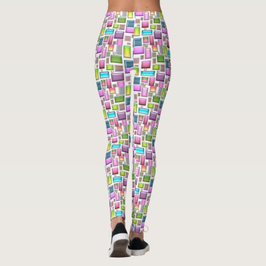 Wertvolle Steine und Perlmutt Leggings (Rückseite)
