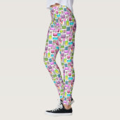 Wertvolle Steine und Perlmutt Leggings (Links)