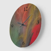 Wertvolle Steinuhr Große Wanduhr (Winkel)