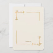 Wertvolle Strahlung religiös Einladung (Rückseite)