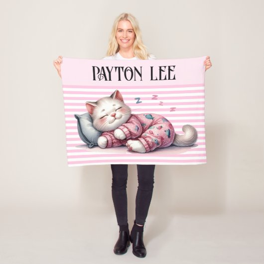 Wertvolle süße Träume Fleecedecke (Beispiel)