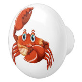 Wertvolle Tiere Thema Krebskranke Keramik Keramikknauf (Rechts)