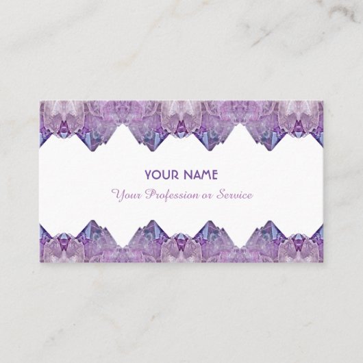 Wertvolle Visitenkarte (Vorderseite)