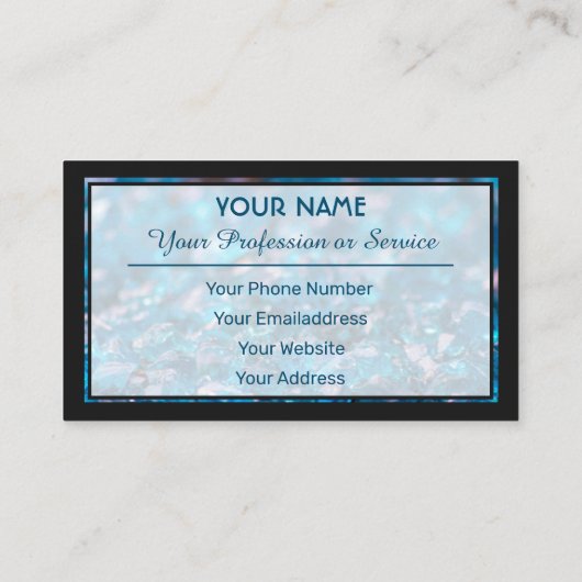 Wertvolle Visitenkarte (Rückseite)