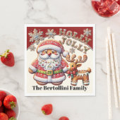 Wertvolle Weihnachtsmatte Serviette (Beispiel)