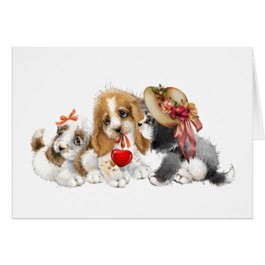 Wertvolle Welpen (Vorderseite (Horizontal))