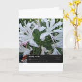 Wertvolle Zeit Karte (Gelbe Blume)