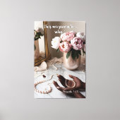 Wertvoller als Rubies Leinwanddruck (Vorderseite)